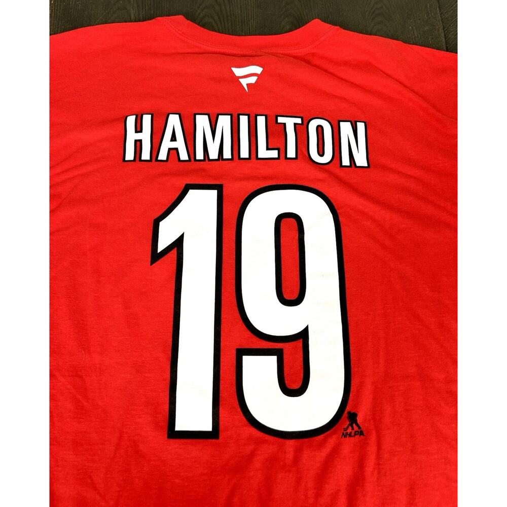 Brand New Fanatics NHL Carolina Hurricanes Men's XL Dougie Hamilton #19 NWT - Picture 9 of 9